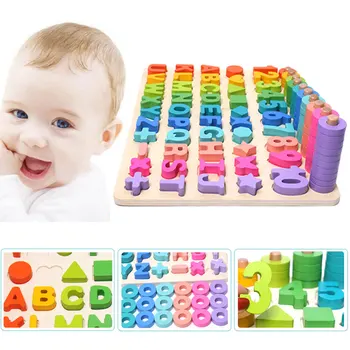 Preschool Wooden Montessori Materials Learning To Count Matching Digital Shape Early Educational Teaching Training Form Math Toy
Preschool Wooden Montessori Materials Learning To Count Matching Digital Shape Early Educational Teaching Training Form Math Toy