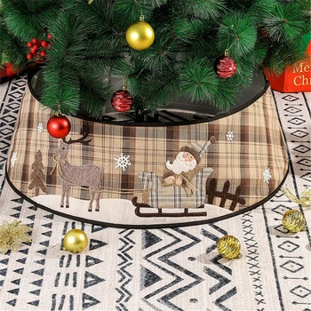 Christmas tree skirt Christmas party dress up Christmas supplies Christmas tree decoration arrangement apron 
Christmas tree skirt Christmas party dress up Christmas supplies Christmas tree decoration arrangement apron