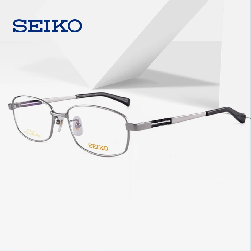 SEIKO Men Designer Pure Titanium Eyeglass Frames Titanium Glasses Men Optical Spectacles Frame Optical Eyewear Rx HA1505
SEIKO Men Designer Pure Titanium Eyeglass Frames Titanium Glasses Men Optical Spectacles Frame Optical Eyewear Rx HA1505