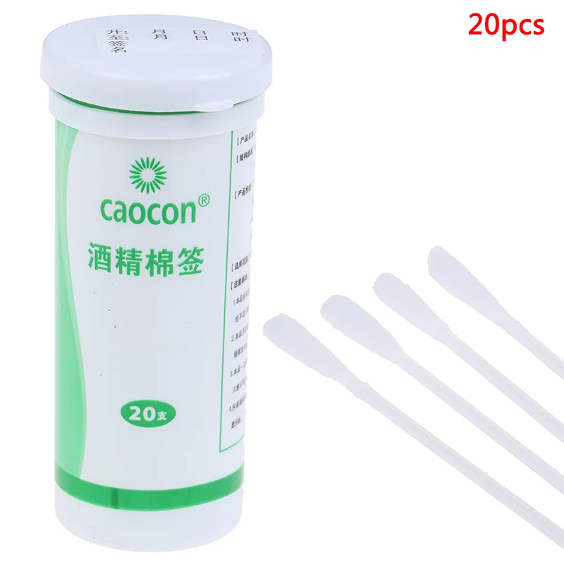 20pcs/pack Disposable Medical Alcohol Stick Disinfected Cotton Swab Emergency Care Sanitary Care Tool New
20pcs/pack Disposable Medical Alcohol Stick Disinfected Cotton Swab Emergency Care Sanitary Care Tool New