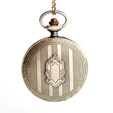 Badge Fob Watches Fashion Quartz Pocket Watch Vintage Necklace Pendant Clock Gift Bronze Pocket Watch Chain Necklace
Badge Fob Watches Fashion Quartz Pocket Watch Vintage Necklace Pendant Clock Gift Bronze Pocket Watch Chain Necklace