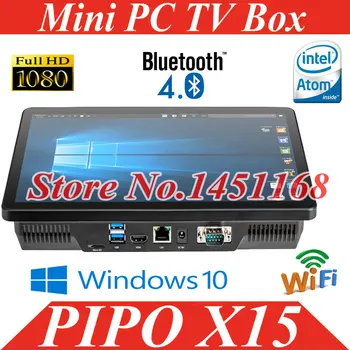 Pipo X15 Mini PC 11.6 Inch 1920*1200 IPS Screen Computer PC Windows 10 OS WiFi HDMI Bluetooth USB 3.0
Pipo X15 Mini PC 11.6 Inch 1920*1200 IPS Screen Computer PC Windows 10 OS WiFi HDMI Bluetooth USB 3.0