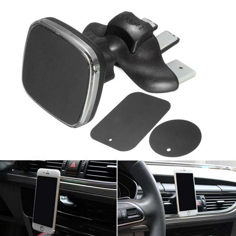 

Magnetic Car CD Slot Phone Mount Holder 360 Rotate Air Vent Support Stand Cradle Phone Holder in car CD Slot Holder Voiture