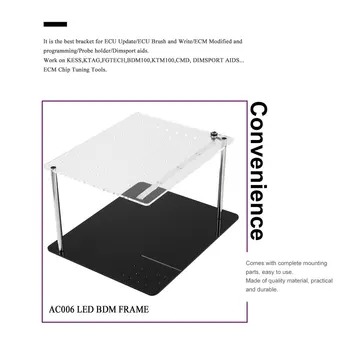 Professional LED BDM Frame with Mesh 4 Probe Pens Full Set Kit ECU Board Modified Programmer Connect Cables For ECU
Professional LED BDM Frame with Mesh 4 Probe Pens Full Set Kit ECU Board Modified Programmer Connect Cables For ECU