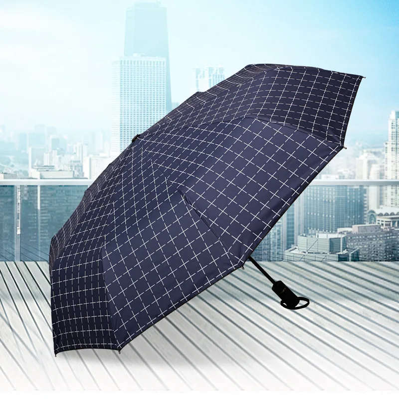 Classic Men Business Fully Automatic Umbrella Vinyl Sun-resistant Dual Purpose Parasol UV-Protection Parasol Advertising Umbrell
Classic Men Business Fully Automatic Umbrella Vinyl Sun-resistant Dual Purpose Parasol UV-Protection Parasol Advertising Umbrell