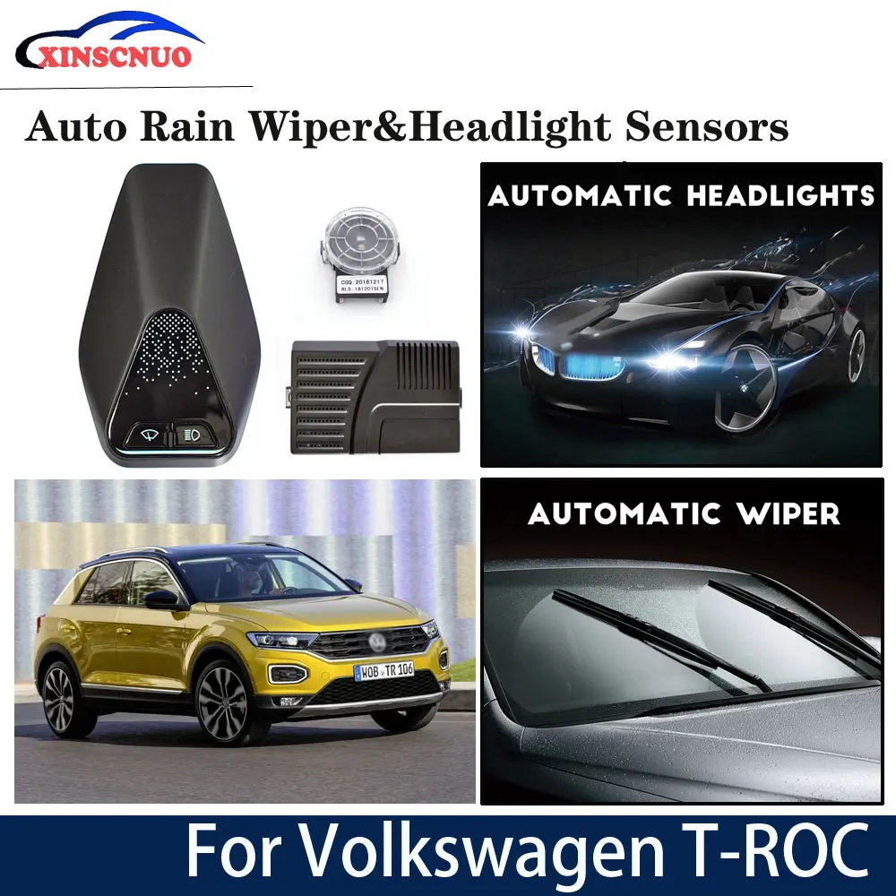 Car smart wiper and headlight sensor For Volkswagen VW T-ROC 2018-2019 Automatic driving assistant System
Car smart wiper and headlight sensor For Volkswagen VW T-ROC 2018-2019 Automatic driving assistant System
