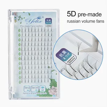 Yelix 5d Eyelash Extension 12 Lines Volume Lashes Extension C D Curl Individual Eyelashes Cluster Russian Volume Premade Fans
Yelix 5d Eyelash Extension 12 Lines Volume Lashes Extension C D Curl Individual Eyelashes Cluster Russian Volume Premade Fans