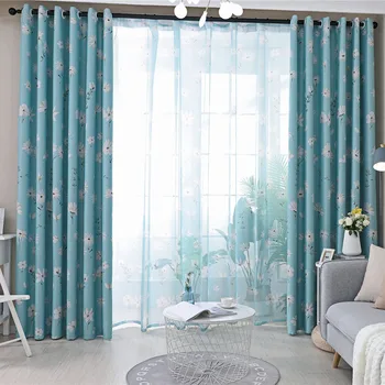Flower Print Curtains Window Screening Room Darkening Thermal Insulated Grommet Curtains TB Sale
Flower Print Curtains Window Screening Room Darkening Thermal Insulated Grommet Curtains TB Sale