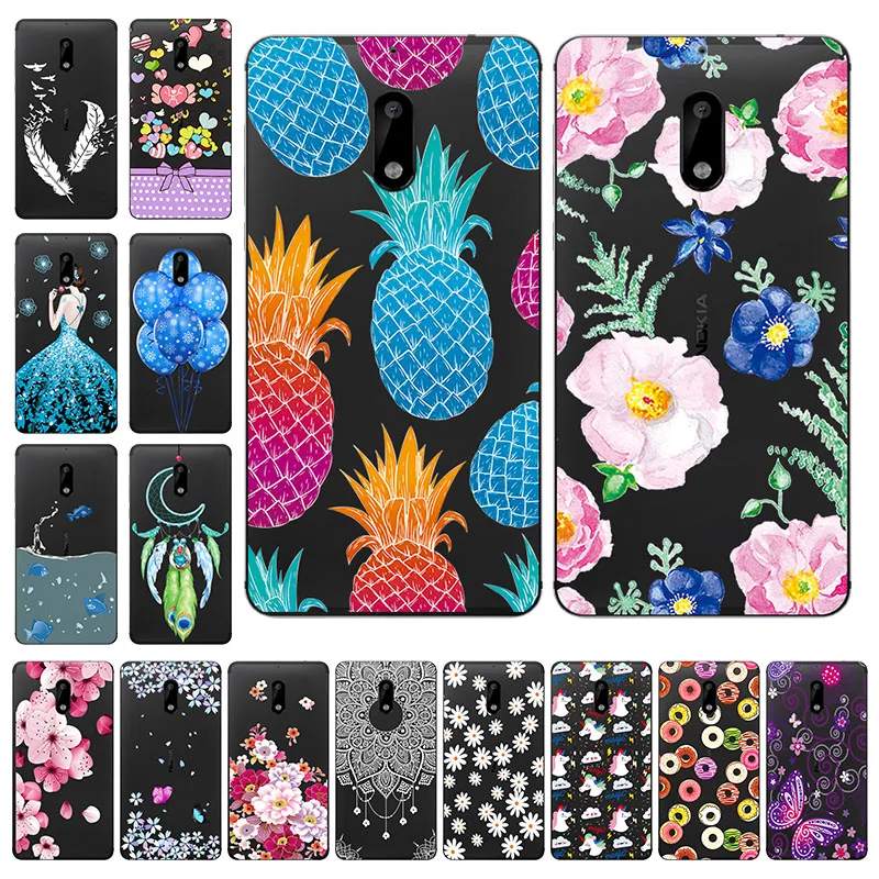 Case For Nokia 6 2018 Case Nokia 6.1 Cover TPU Silicone Soft Back Cover For Nokia 6.1 Case Paint Coque Fundas For Nokia6 2018
Case For Nokia 6 2018 Case Nokia 6.1 Cover TPU Silicone Soft Back Cover For Nokia 6.1 Case Paint Coque Fundas For Nokia6 2018