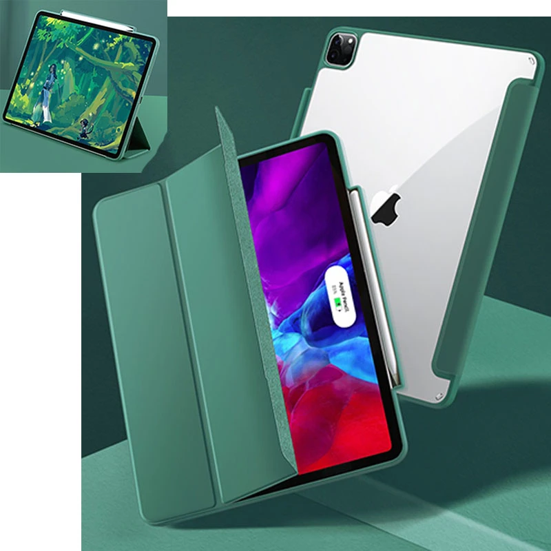 For 2020 IPad Pro 11 2th Generation Case With Pencil Holder For 2018 IPad 11 12.9 Aire 4 Smart Cover Full Body Protective Case
For 2020 IPad Pro 11 2th Generation Case With Pencil Holder For 2018 IPad 11 12.9 Aire 4 Smart Cover Full Body Protective Case