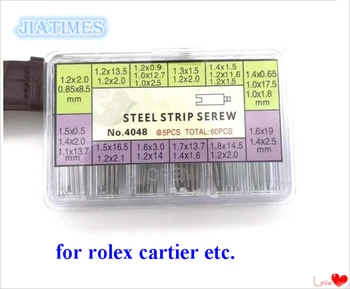 Generic Stainless Steel Watch Band Link Screw Pin Assortment to Fit Rlx Carter 60 Pieces
Generic Stainless Steel Watch Band Link Screw Pin Assortment to Fit Rlx Carter 60 Pieces