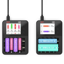 ISDT C4 EVO 36W 8A 6 Channels Smart Battery Charger Type-C QC3.0 Output For 18650 26650 26700 AA AAA Battery 
ISDT C4 EVO 36W 8A 6 Channels Smart Battery Charger Type-C QC3.0 Output For 18650 26650 26700 AA AAA Battery