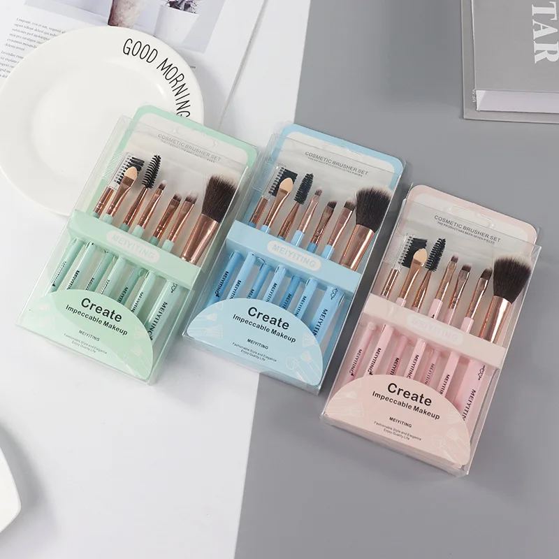 7Pcs Makeup Foundation Brushes Set Soft Oval Cosmetic Portable Professional Cosmetic Face Make-up Brush Tool
7Pcs Makeup Foundation Brushes Set Soft Oval Cosmetic Portable Professional Cosmetic Face Make-up Brush Tool