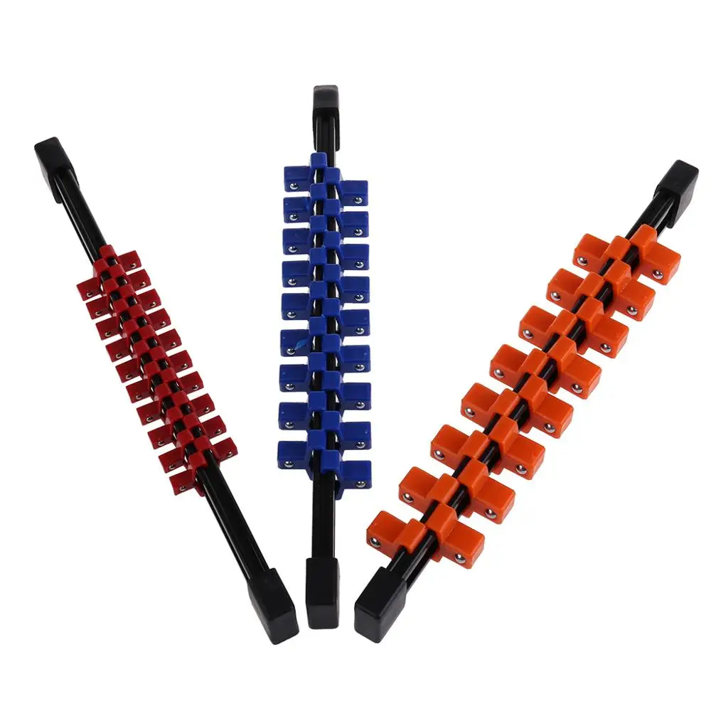 3pcs/set Universal Industrial Plastic Double Sided Sleeve Socket Rail Holder Organizer 1/4 3/8 1/2
3pcs/set Universal Industrial Plastic Double Sided Sleeve Socket Rail Holder Organizer 1/4 3/8 1/2