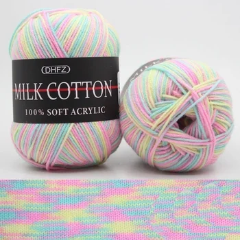 Hand Knitting Yarn Crochet Milk Soft Baby Cotton Wool for DIY Sweater Sock Scarf Hat Gloves 23 Color Mixed Colour 50g
Hand Knitting Yarn Crochet Milk Soft Baby Cotton Wool for DIY Sweater Sock Scarf Hat Gloves 23 Color Mixed Colour 50g