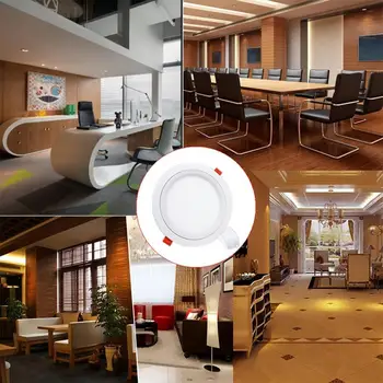 Durable LED Round Downlight 6w/12w/18w Flashlight Cold Light Sturdy Super Led Downlight Exhibition Store Office Concealed Room
Durable LED Round Downlight 6w/12w/18w Flashlight Cold Light Sturdy Super Led Downlight Exhibition Store Office Concealed Room