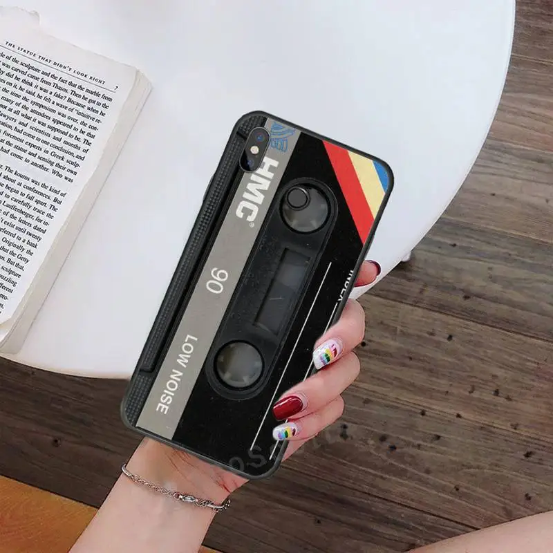 Винтажный милый чехол для телефона в стиле ретро с клейкой лентой Xiaomi Redmi Note 4 4x5 6 7