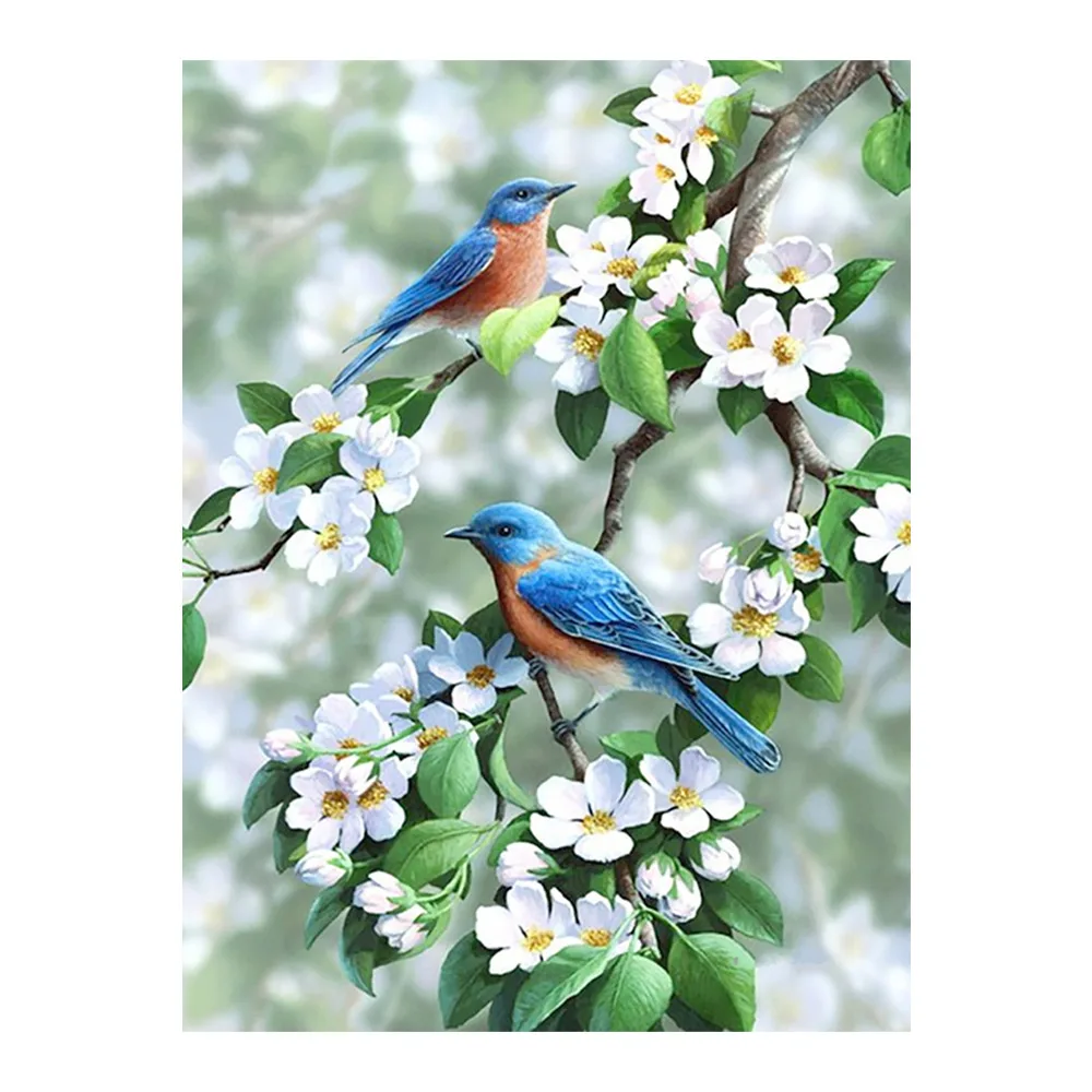 White flowers and birds Diamond Painting Round Full Drill Animal Floral Nouveaute DIY Mosaic Embroidery 5D Cross Stitch gifts
White flowers and birds Diamond Painting Round Full Drill Animal Floral Nouveaute DIY Mosaic Embroidery 5D Cross Stitch gifts