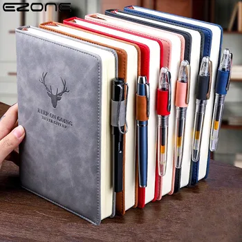 EZONE A5 360 Pages Notebook Retro Diary Notepad Literature PU Leather NoteBook Business Work Notebooks Office School Supplies
EZONE A5 360 Pages Notebook Retro Diary Notepad Literature PU Leather NoteBook Business Work Notebooks Office School Supplies