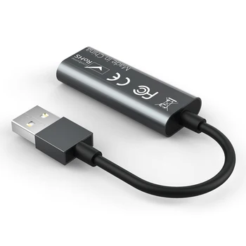 Mini Portable USB 2.0 Video Capture Card to HD Video Grabber Record Box for Game DVD Camcorder Camera Live Streaming Recording
Mini Portable USB 2.0 Video Capture Card to HD Video Grabber Record Box for Game DVD Camcorder Camera Live Streaming Recording