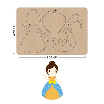 SMVAUON 2020 Beautiful Cartoon character pattern Wooden Cutting Dies Scrapbooking Stencil Die Cuts Card Making Decorative Craft
SMVAUON 2020 Beautiful Cartoon character pattern Wooden Cutting Dies Scrapbooking Stencil Die Cuts Card Making Decorative Craft