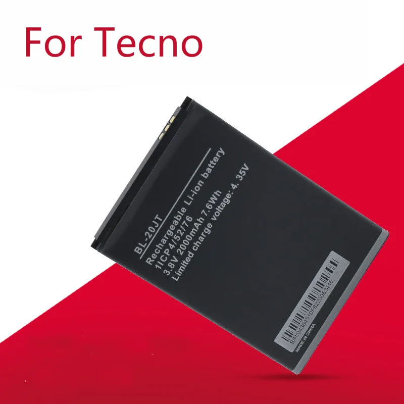 For Techno Tecno Mobile Phone BL-20JT Battery Direct Sales Brand New Polymer Built-in BL-11DT Lithium Battery
For Techno Tecno Mobile Phone BL-20JT Battery Direct Sales Brand New Polymer Built-in BL-11DT Lithium Battery