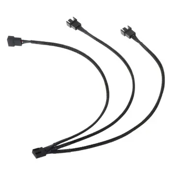 30CM 4Pin to 3 Ways Y Splitter Cable Fan 4 Pin to 3x4Pin/3Pin Extension Cable for PC Computer Laptop Accessories
30CM 4Pin to 3 Ways Y Splitter Cable Fan 4 Pin to 3x4Pin/3Pin Extension Cable for PC Computer Laptop Accessories