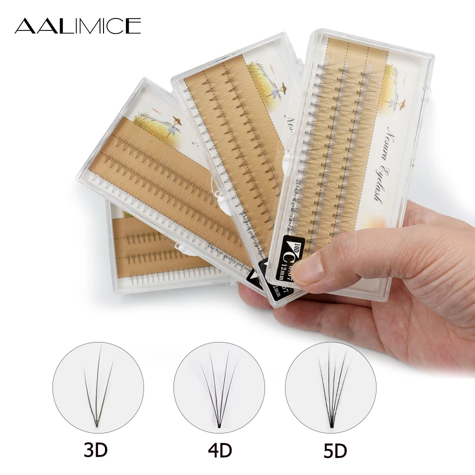 AALIMICE 3d 4d 5d Mink Eyelash Extension Fans C Curl Russian Volume False Eyelashes Individual Lash Extensions 0.07mm Thick
AALIMICE 3d 4d 5d Mink Eyelash Extension Fans C Curl Russian Volume False Eyelashes Individual Lash Extensions 0.07mm Thick