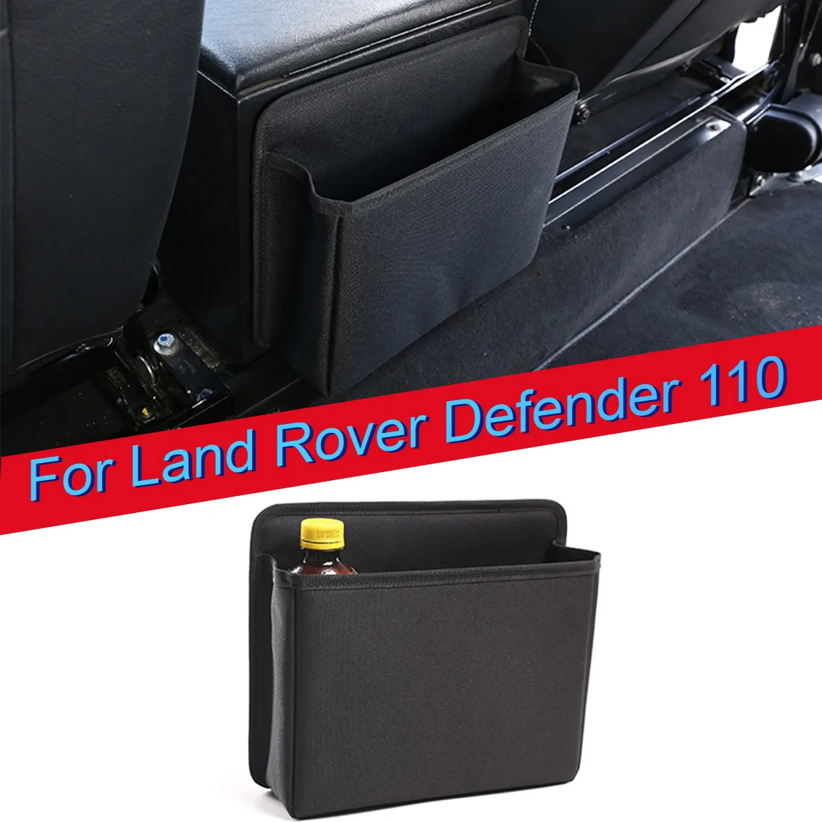 

For Land Rover Defender 110 130 For Landrover 90 Storage Box Behind the Armrest Storage Compartment Storage Bags Car Accessories
