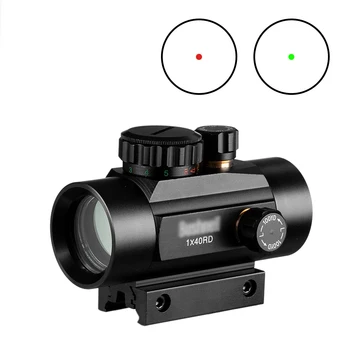 1X40 Holographic View Green Red Dot Optical Point Rifle Scope Illuminated Scopes 11mm And 20MM Adjustment Lane Hunting
1X40 Holographic View Green Red Dot Optical Point Rifle Scope Illuminated Scopes 11mm And 20MM Adjustment Lane Hunting