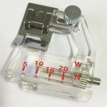 ADJUSTABLE BIAS TAPE SNAP ON 6290 BINDER FOOT AJUSTABLE BINDING SNAP-ON BIAS BINDER PRESSER FOOT
ADJUSTABLE BIAS TAPE SNAP ON 6290 BINDER FOOT AJUSTABLE BINDING SNAP-ON BIAS BINDER PRESSER FOOT