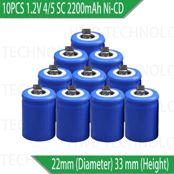 10PCS/lot Ni-Cd 1.2V 2200mAh 4/5 SubC Sub 4/5SC Rechargeable Battery with Tab - Blue Power tools battery Free shipping
10PCS/lot Ni-Cd 1.2V 2200mAh 4/5 SubC Sub 4/5SC Rechargeable Battery with Tab - Blue Power tools battery Free shipping