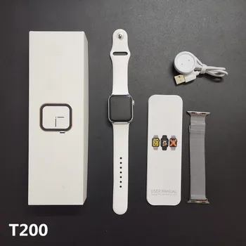 Smart watch T200 continuous heart rate monitoring information push 1.4-inch 320 * 320 resolution wireless magnetic charging
Smart watch T200 continuous heart rate monitoring information push 1.4-inch 320 * 320 resolution wireless magnetic charging
