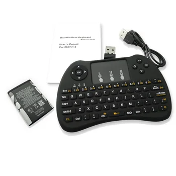 H9 Mini Keyboard 2.4GHZ Wireless Touchpad Mouse Gaming Keyboards for Android TV Box PC Laptop Tablet for Raspberry Pi
H9 Mini Keyboard 2.4GHZ Wireless Touchpad Mouse Gaming Keyboards for Android TV Box PC Laptop Tablet for Raspberry Pi