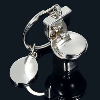 1pc Silver Plated Toilet Seat Funny Metal Toy For Car Metal Symbol Cute Key Ring For Men Women Keychains Gift Lovely Decorations
1pc Silver Plated Toilet Seat Funny Metal Toy For Car Metal Symbol Cute Key Ring For Men Women Keychains Gift Lovely Decorations