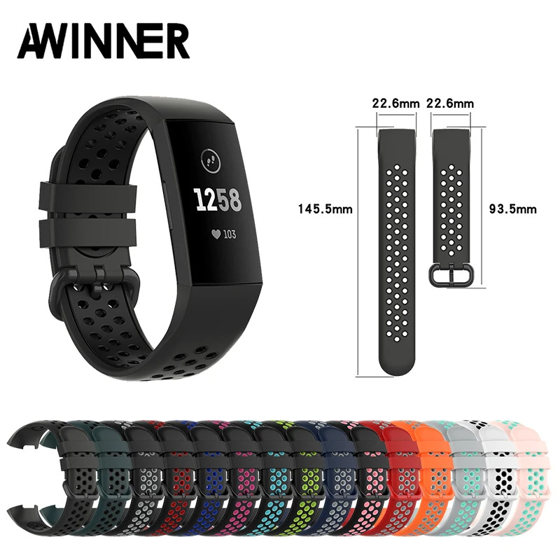 Band For Fitbit Charge 4 Strap Silicone Breathable BandFor Fitbit Charge 3 Replacement Watch Strap For Fitbit Charge 4 Band
Band For Fitbit Charge 4 Strap Silicone Breathable BandFor Fitbit Charge 3 Replacement Watch Strap For Fitbit Charge 4 Band