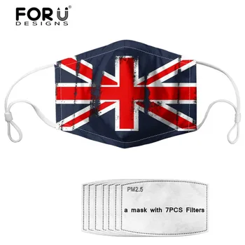 FORUDESIGNS Great Britain Navy British Union Flag Unisex Mask mascarilla Reusable Dust Mouth Mask for Kids Face Mask 7 Filters 
FORUDESIGNS Great Britain Navy British Union Flag Unisex Mask mascarilla Reusable Dust Mouth Mask for Kids Face Mask 7 Filters