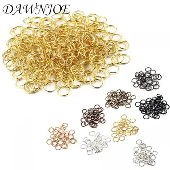 DAWNJOE 4-12mm 8 color Open Jump Ring Connectors Jewelry Accessories Plating Key Ring for DIY Jewelry Making Gift Findings
DAWNJOE 4-12mm 8 color Open Jump Ring Connectors Jewelry Accessories Plating Key Ring for DIY Jewelry Making Gift Findings