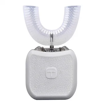 360 Degrees U Type 4 Modes Intelligent Automatic Sonic Electric Toothbrush USB Charging Tooth Whitening Blue Light Tooth Brush
360 Degrees U Type 4 Modes Intelligent Automatic Sonic Electric Toothbrush USB Charging Tooth Whitening Blue Light Tooth Brush