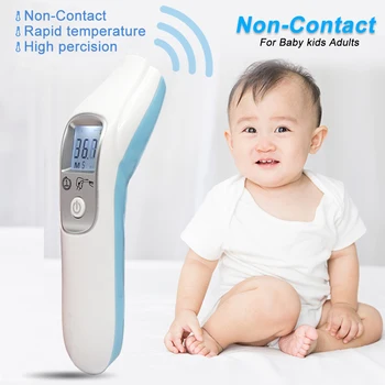 Thermometer Digital LCD Infrared Forehead Thermometer Infrared Digital Measure Tool for Baby Adult Measurement Device Q40
Thermometer Digital LCD Infrared Forehead Thermometer Infrared Digital Measure Tool for Baby Adult Measurement Device Q40