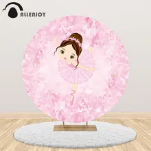 Allenjoy Princess Round Backdrop Ballet Girl Stripes Birthday Background Photozone Baby Shower Flowers Dots Event Party Decor
Allenjoy Princess Round Backdrop Ballet Girl Stripes Birthday Background Photozone Baby Shower Flowers Dots Event Party Decor