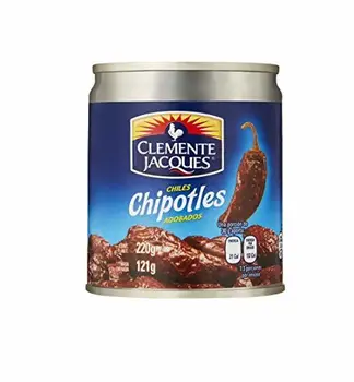 MexGrocer Clemente Jacques Chipotle Peppers in Adobo Sauce 210 g (Pack of 3)
MexGrocer Clemente Jacques Chipotle Peppers in Adobo Sauce 210 g (Pack of 3)