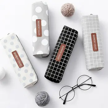 Canvas Pencil Case High Capacity Pen Bags Cute Lattice Letter Pencil Bags For Girls Gift School Supplies Korean Stationery Box
Canvas Pencil Case High Capacity Pen Bags Cute Lattice Letter Pencil Bags For Girls Gift School Supplies Korean Stationery Box