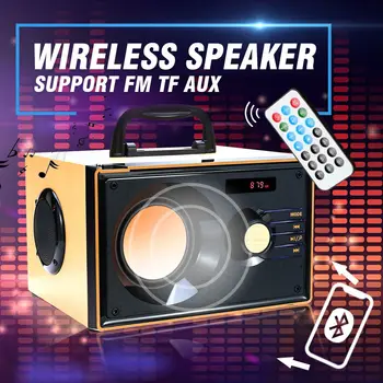 Mini Wireless Speaker Bluetooth Speaker Heavy Bass Stereo Surround USB SD FM AUX Subwoofer Speaker Wireless Speaker Radio A200
Mini Wireless Speaker Bluetooth Speaker Heavy Bass Stereo Surround USB SD FM AUX Subwoofer Speaker Wireless Speaker Radio A200
