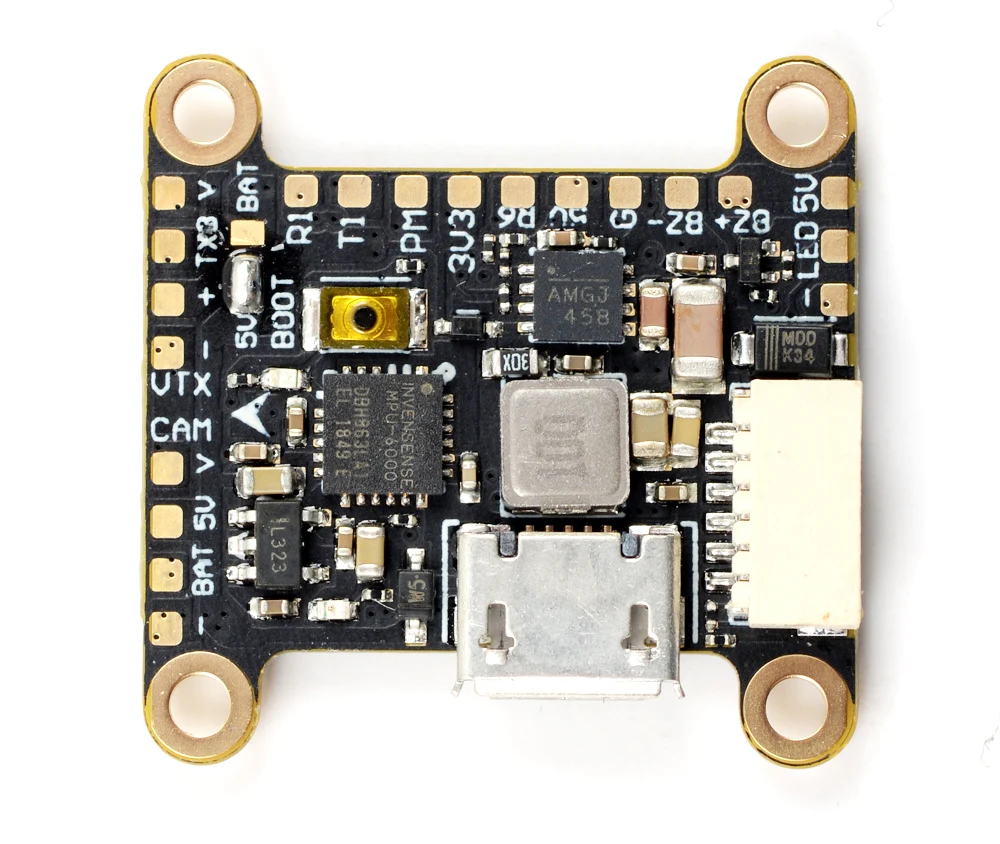 TalonX F4 Mini Fly Stack F4 f405 Flight Control Betaflight for micro Drone FPV
TalonX F4 Mini Fly Stack F4 f405 Flight Control Betaflight for micro Drone FPV