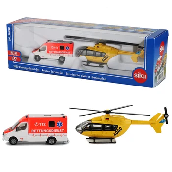 Siku Alloy 1:87 Ambulance Car Toy Helicopter Model Rescue Team Aircraft Plain Lorry Models Toys For Children Kids Gift
Siku Alloy 1:87 Ambulance Car Toy Helicopter Model Rescue Team Aircraft Plain Lorry Models Toys For Children Kids Gift