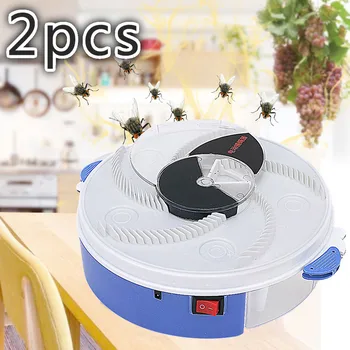 2PCS Electric Fly Trap Anti Fly Killer Traps Automatic Flycatcher Device Pest Reject Catcher Fly Trap Catching Usb Mata Moscas
2PCS Electric Fly Trap Anti Fly Killer Traps Automatic Flycatcher Device Pest Reject Catcher Fly Trap Catching Usb Mata Moscas
