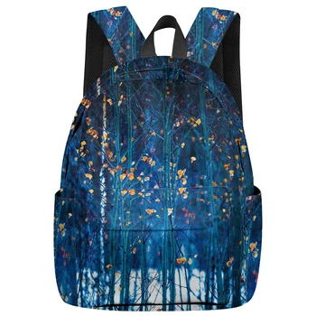 Abstract Blue Forest Backpack Interior Key Chain Holder Luxury Backpack Arcuate Shoulder Strap
Abstract Blue Forest Backpack Interior Key Chain Holder Luxury Backpack Arcuate Shoulder Strap