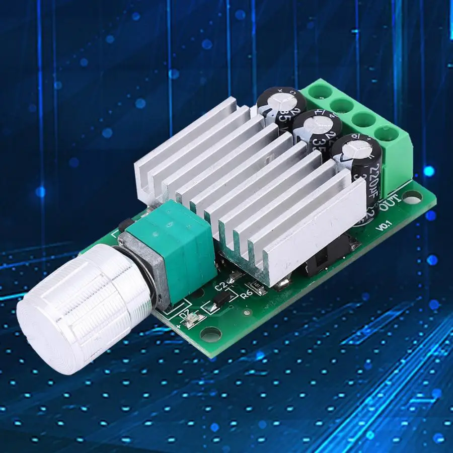 DC 6-28V Motor Variable Speed Controller PWM Speed Regulator CW CCW Reversible Switch dimmer temperature controllor
DC 6-28V Motor Variable Speed Controller PWM Speed Regulator CW CCW Reversible Switch dimmer temperature controllor