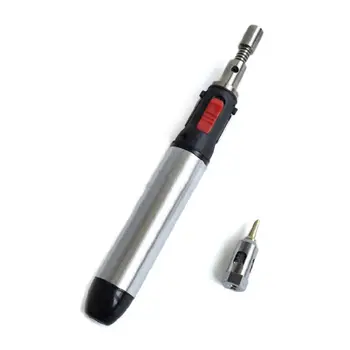 Pen-shaped Gas Soldering Iron HT-1937 Iron Light and Practical with Switch Gas Soldering Pen
Pen-shaped Gas Soldering Iron HT-1937 Iron Light and Practical with Switch Gas Soldering Pen
